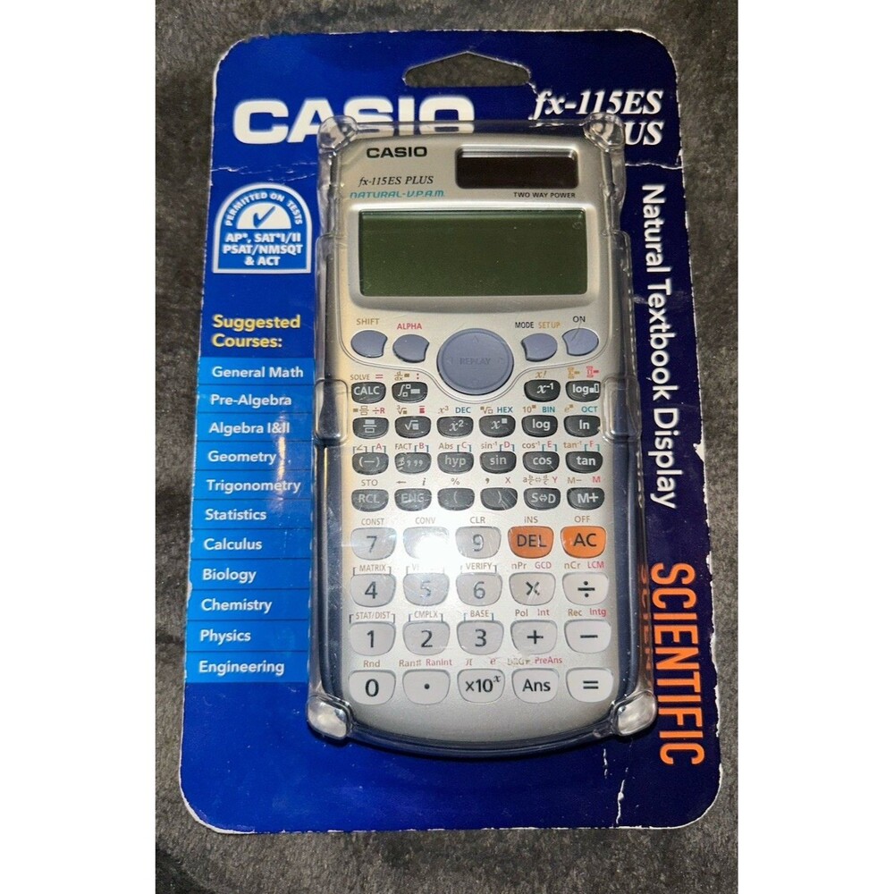 Casio FX-115ES Scientific Calculator NEW in package